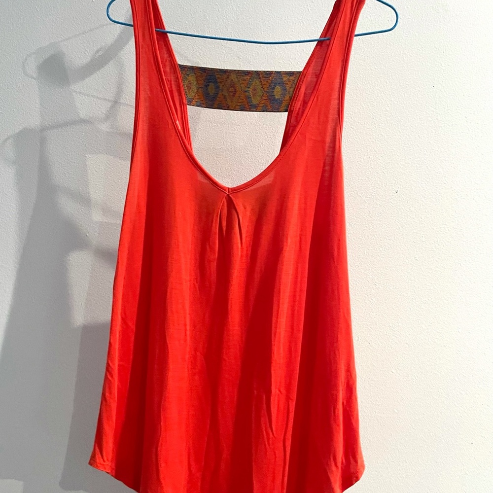 Eyeshadow Clothing Brand, Red Tank Top, Size M
